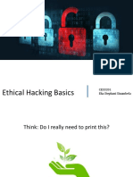 Ethical Hacking Basics: CE33201 Eka Stephani Sinambela