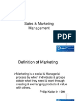 3.0 Sales & Marketing Management - 1