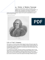 Carl Linnaeus Taxonomy