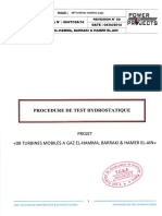 3procedure de Test Hydrostatique