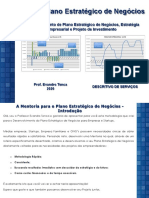 Descritivo Plano de Estratégico de Negócios - MES