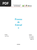 Proceso de Estirado Herly