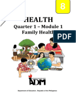 Quarter 1 - Module 1 Family Health