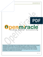 Openmiracle - Installation Manual