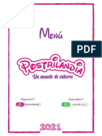 Menu Postrilandia