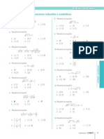 Ecuaciones Reducibles A Cuadraticas