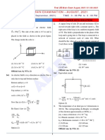 0109 Physics Paper With Sol Evening