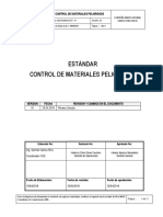 Est.14 - Control de Materiales Peligrosos