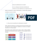 Políticas de Inventario