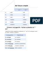Conjugación Del Futuro Simple