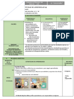 ACTIVIDAD DE VALORES LA Martes 14 DE SETIEMBRE