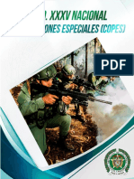 Curso XXXV Nacional de Operaciones Especiales Copes