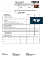 Form Dlc-Test Sheet Part I - Ground Test