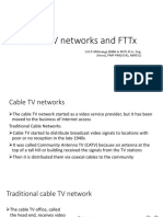 Cable TV Networks and FTTX: U.K.P. Mihiranga (Mba in Mot, B.Sc. Eng. (Hons), Pmp-Pmi (Usa), Amiesl)