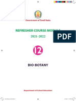 Refresher Course Module 2021-2022: Bio-Botany