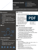 Resume-Muhammad Izaam Bin Riaz