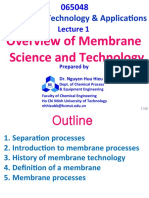 Membrane Technology & Applications