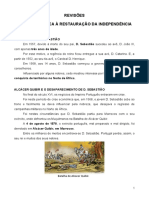 Revisoes - Da Uniao Iberica A Restauraçao Da Independencia