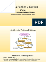 Análisis de Políticas Públicas