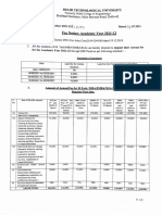 2021-22/273 Fee Notice: Academic Year 2021-22