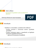 Pop E Ppho: Ferramentas de Qualidade Usadas Na Indústria de Alimentos