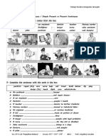 Present Continuous Present Simple Vs Present Conti Tests 56120