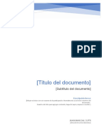 Estructura Documento