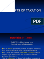 Taxation Concepts