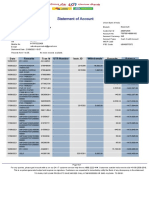 Statement of Account: Date Tran Id Remarks UTR Number Instr. ID Withdrawals Deposits Balance