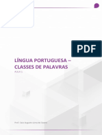 Classe de Palavras Introdução A Morfologia