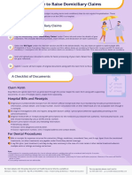 TCS Helath Insurance - Domiciliary Claim Reimbursement Guidelines