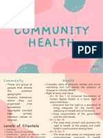 Community Health Nursing