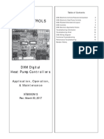 97b0003n13 Climatemaster DXM Controls Heat Pump Application Manual