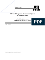 A Barrel Straightness Measurement System For Medium Caliber