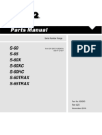 S-60 S-65 S-60X S-60XC S-60HC S-60TRAX S-65TRAX: Serial Number Range