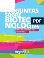 Preguntas Sobre Biotecnologia