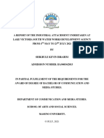 INDUSTRIAL ATTACHMENT REPORT by Shikhule Kevin Ibrahim