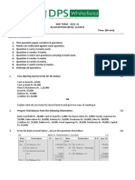 Mid Term Accounts - Subjective