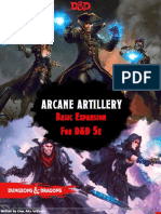 Arcane Artillery Framework