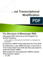 Post Transcriptional Modification Part 1