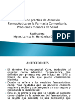 Modelo de Práctica de Atención Farmacéutica