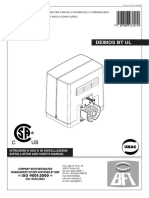 Deimos BT Ul - 24V - Sliding Operator - Manual 2