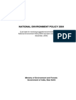 National Environment Policy 2004