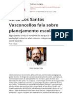 Celso Dos Santos Vasconcellos Fala Sobre Planejamento Escolarpdf