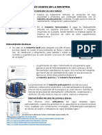 Intercambiadores Mas Usados en La Industria