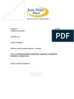 La Administración de Recursos Humanos Un Ambiente Dinámico y Competitivo