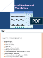 Modes of Mechanical Ventilation