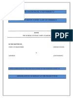 Memorandum On Behalf of Prosecution Law of Crime 2