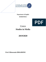 0 Media - Course Description