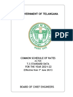 01.telangana Schedule of Rates Yr 2021-22 01-06-2021